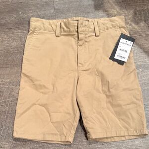 Nordstrom Boys Khaki Flat Front Shorts
